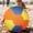 Yellow, variant on 18 Inch Extra Large Inflatable Dog Ball, Tear Resistant Durable Play Ball with Handle Cover & Free Air Pump, Interactive Outdoor Exercise Toy for Medium Large Dogs
