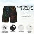thumbnail image 5 of Daiia Gamepad Joystick Game Mens Swim Trunks Swim Shorts Quick Dry Swim Shorts with Mesh Lining Pockets-Large, 5 of 9