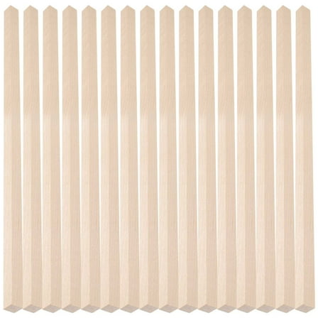 20pcs Square Wood Dowels Wooden Dowel Rods For Crafting Square Wood Sticks For Crafts Unfinished Pine Hardwood Sticks For Woodworking Models Making Dollhouses Miniatures
