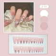 thumbnail image 2 of Rose Ribbon Fake Nail Tip, 2 of 5