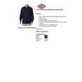 thumbnail image 2 of Dickies WL300 Denim Long Sleeve Shirt - Rinsed Indigo - X-Large, 2 of 2
