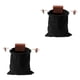 thumbnail image 1 of Wosthever Bolsa de forraje PU portátil Mini fruta baya seta recogida bolsa contenedor bolsillo al aire libre Camping senderismo Negro 2piezas, 1 of 6