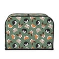 thumbnail image 2 of Lsque Animal Heads Print 4 Slice Toaster Cover , Kitchen Appliance Dustproof Protector , Toaster Protector Dustproof Kitchen Appliance Cover, 2 of 7