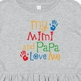 thumbnail image 4 of Inktastic Mimi and Papa Love Me Girls Toddler Dress, 4 of 5