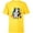 Yellow, variant on Family Guy Brian Social Butterfly - Short Sleeve T-Shirt for Kids - Customized-White