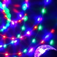 thumbnail image 2 of Lámpara de fiesta RGB de adorno de bombillas de cristal giratorias de colores LED para bodas de vacaciones Tmvgtek Para estrenar, 2 of 9