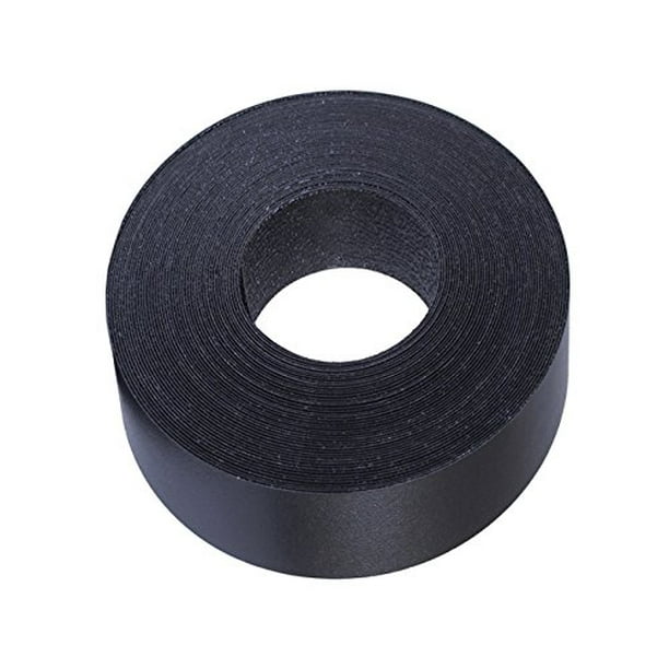 Edge Supply Black Melamine 2" X 25' Roll Preglued Edge Banding Iron On with Hot Melt Adhesive