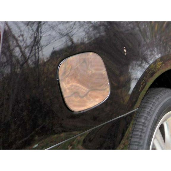 Stainless Gas Cap Door Trim 1Pc Fits 2010-2020 Lincoln MKT GC50670 QAA