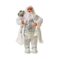 thumbnail image 1 of Muñeco de Papá Noel de pie, figura de Papá Noel, adornos navideños novedosos, figura de Papá Noel, adornos para decoración de mesa de escritorio de, 1 of 8
