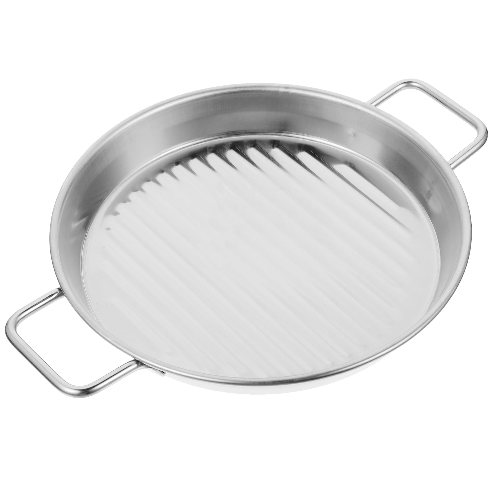 Stainless Steel Pizzas Pan Pizzas Tray with Handles Pizza Tray for Oven