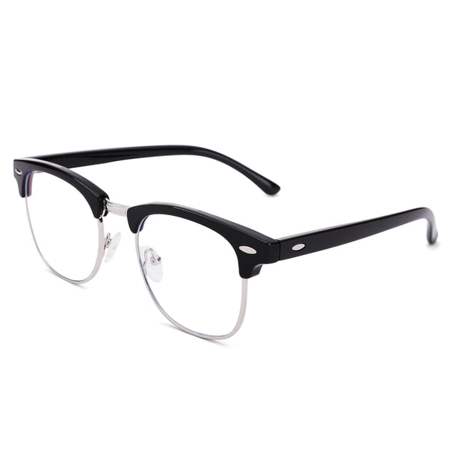 Gafas Pro Acme Semi Sin Montura Negras con Protección de Luz Azul