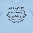 thumbnail image 4 of Inktastic My Grandpa in Heaven Watches over Me Boys or Girls Baby T-Shirt, 4 of 5
