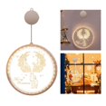 thumbnail image 1 of Lámpara LED cálida Invierno Interior Cortina colgante Terraza Luces de hadas Patio Comedor Casa Patio trasero Árbol Habitación de niños Alce, 1 of 7
