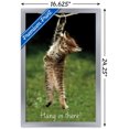 thumbnail image 3 of Famous Kitten Hang In There Poster Wall Poster, 22.375" x 34", 3 of 5