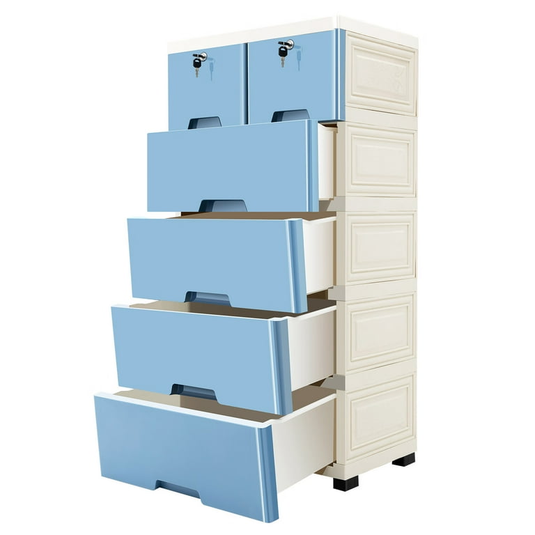 Closet Organizers And Storage,59Gal/237QT Plastic Storage Drawers