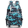 thumbnail image 1 of Mochila escolar USB para estudiantes adolescentes, para hombres y mujeres, de gran capacidad, para viajes y ocio, 1 of 6