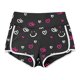 thumbnail image 3 of Gibobby Leggings cortos yoga mujer Pantalones Leggings Strethcy Stretch High Short Printing Mujeres Yoga Cintura Pantalones de yoga(Negro,M), 3 of 5