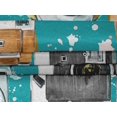 thumbnail image 5 of oneOone Velvet Teal Green Fabric Camera Pattern Sewing Material Print Fabric By The Yard 58 Inch Wide, 5 of 5