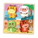 thumbnail image 5 of Rompecabezas de animales de madera, juguete de desarrollo con 4 patrones de animales, reconocimiento de animales. Oveja, 5 of 9