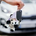 thumbnail image 7 of Plush Panda Keychain and Pendant - Stuffed Panda Doll Keyring for Handbag, Purse, Backpack, Car Keys, Lovely Gift, 7 of 7