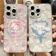 thumbnail image 4 of Sanrio-funda de conejo My Melody para iPhone, carcasa magnética suave y transparente, Magsafe, 11, 12, 13, 14, 15 Pro Max, Mini, X, XS, XR, 8, 7 Plus, SE, 2020, 4 of 5