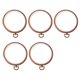 thumbnail image 1 of 5Pcs Embroidery Hoops Imitated Wood Embroidery Circle Round Display Frame Circle for Art Craft Sewin, 1 of 5
