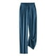 thumbnail image 2 of WILLBEST Pantalones Casuales de Mujer, de Cintura Alta, Rectos y con Múltiples Bolsillos, Ideales para el Trabajo y La Comodidad Diaria. Mediana, 2 of 4