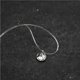 thumbnail image 4 of Collar de cristal brillante para mujer, colgante de circón transparente, línea de pesca Invisible, joyería de clavícula, Gargantilla, 4 of 4