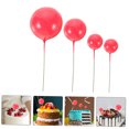 thumbnail image 4 of TEHAUX 20PCS Wedding Cake Decorations Mini Cake Toppers with Design for Guests, 4 of 8