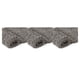 thumbnail image 3 of Naiovety Alfombrilla lavable a máquina con alta capacidad de absorción Exquisita chenilla hecha a mano Baño seguro Gris profundo 24 * 36 Type1 NO1, 3 of 6