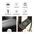 thumbnail image 4 of Bingfone Car Four-Season Universal Armrest Box Mat,Car Armrest Seat Cover Center Console Mat-Dot Mandala, 4 of 7