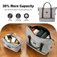 thumbnail image 6 of Tripcomp 6 Piece Hardside Luggage Set, 20/24/28 Inch Spinner Suitcase with TSA Lock, Lightweight Travel Case Includes Duffel Bag & Packing Cubes,Beige, 6 of 13