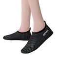 thumbnail image 4 of Hiking Barefoot Shoes for Women Wide Toe Box Non-Slip Water-Resistant Lightweight Breathable Trail Running Sneakers Grounded Walking Footwear for Hiking Walking Outdoor Trails Daily Use,Black 42, 4 of 5