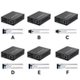 thumbnail image 4 of Metal Optical Media Converter Replacement Heats Dissipation LED Indicator Heats-resistant Home Fiber Switch Module US Plug Single Fiber 3KM LC, 4 of 9