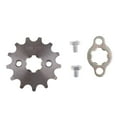 thumbnail image 2 of jiaping 2xTooth Front Engine Sprocket for SDG 110cc 125cc Dirt Bike ATV 420-13T-17mm , Black, 2 Pcs, 2 of 8