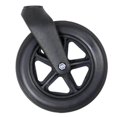 thumbnail image 2 of pitrice Accessoires de Fourche avant pour Fauteuils Roulants pour Fourche de Fauteuil Roulant Roues à Roulettes de Remplacement Roues avant de Fauteuil Roulant Trousse de Roue de 8 Pouces, 2 of 9