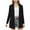 #162-Black, variant on Women's Lightweight Cardigan Sweater Coat - Open Front Long Sleeve Casual Loose Knit Cardigan with Pockets - Solid Color No Hood Relaxed Outerwear Jacket for Everyday Wear