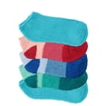 thumbnail image 3 of Women's Extra Large Super Aloe Infused Fuzzy Nylon Socks (4 Pairs), Assortment 96, 3 of 31