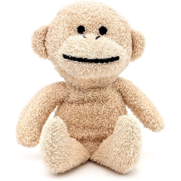 Thermal-Aid Zoo Mini — (Jo Jo the Monkey) — Mold-Resistant, Washable Hot & Cold Pack for Kids — Heating and Cooling Pad with Natural Corn Filling — Reusable Plush Toy