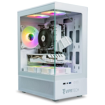 ViprTech Stryker 2.0 Gaming PC - AMD Ryzen 7 (4.1GHz), AMD RX 580 8GB, 32GB DDR4, 1TB SSD, White
