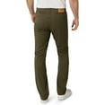 thumbnail image 3 of Chaps Men's 5-Pocket Stretch Twill Slim Straight Coastland Wash Chino Pant- Sizes 29 up to 52, 3 of 7