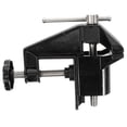 thumbnail image 5 of Raindrops Woodworking Vise for Workbench Craft Repair Tool Mini Table Clamp Black, 5 of 8