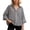Black, variant on Blouses for Women Dressy Casual Slim Linen Long Sleeve Shirt Striped Casual Blouse Outfits