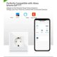 thumbnail image 4 of Electrical Plug Socket Wall Power Outlet Panel 16A European Round Hole Power Outlet Power Smart Socket EU Plug, 4 of 5