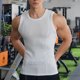 thumbnail image 1 of pstuiky Camisetas sin mangas para hombre, Camiseta de tirantes para hombre, color liso, para deportes al aire libre, fitness, tiras finas, transpirable. Tops elegantes para mujer s, 1 of 4