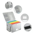 thumbnail image 2 of Foldable Fireproof File Organiser Box with , Fireproof Document File Folder Organiser Filing Box with Handle, 2 of 8