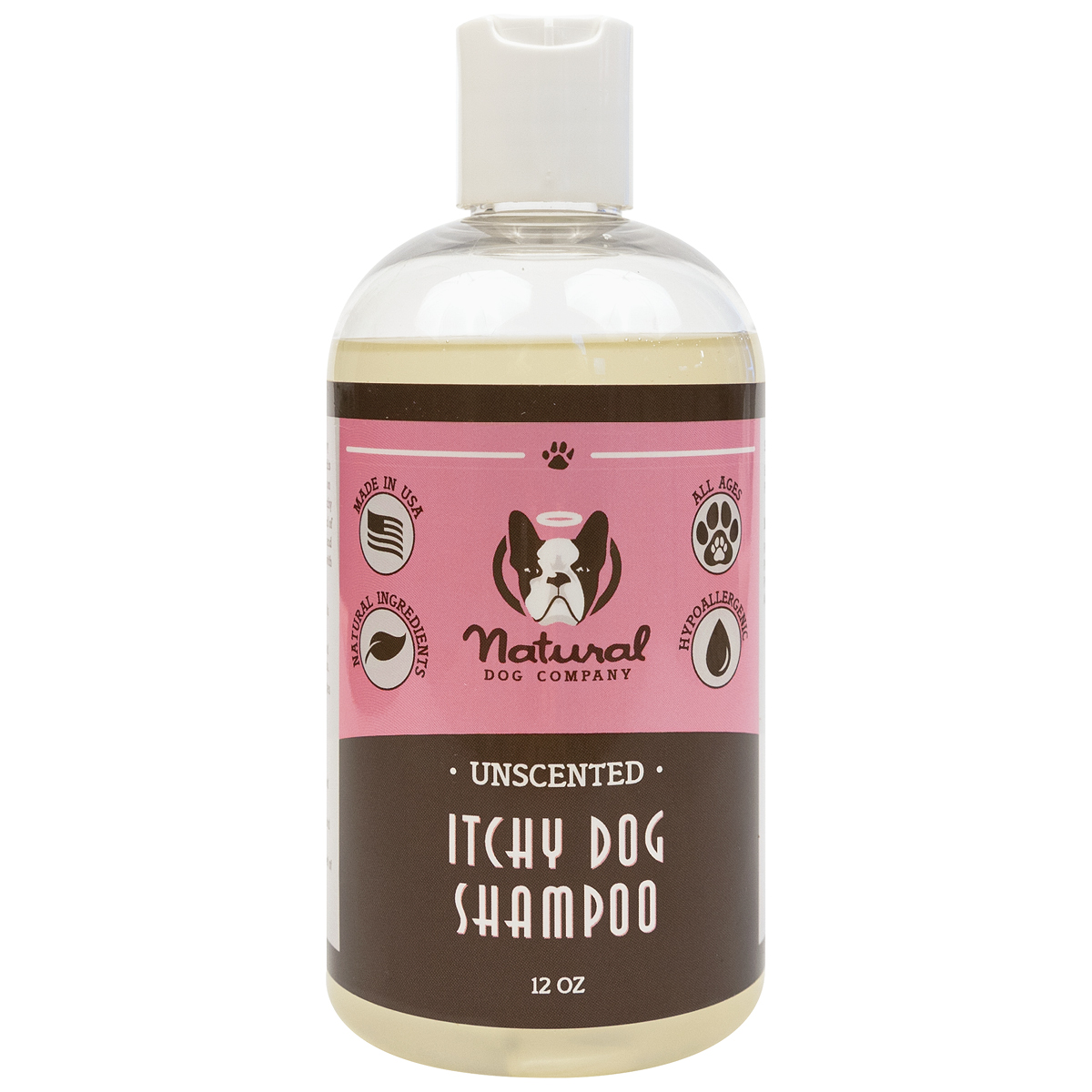 Natural Dog Company Itchy Dog Shampoo for Allergies and Itching