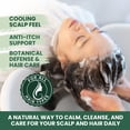 thumbnail image 6 of KESMEDIK Tea Tree Oil Shampoo MaxTherapy, Clarifying Deep Clean for Buildup, Dandruff & Cools Refreshes Itchy Scalp, Sulfate-Free for Oily Hair, Women & Men, 16 fl oz, 6 of 7