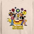 thumbnail image 3 of The Beatles - Yellow Submarine Floral - Women's Lightweight French Terry Long Sleeve Shirt, 3 of 6