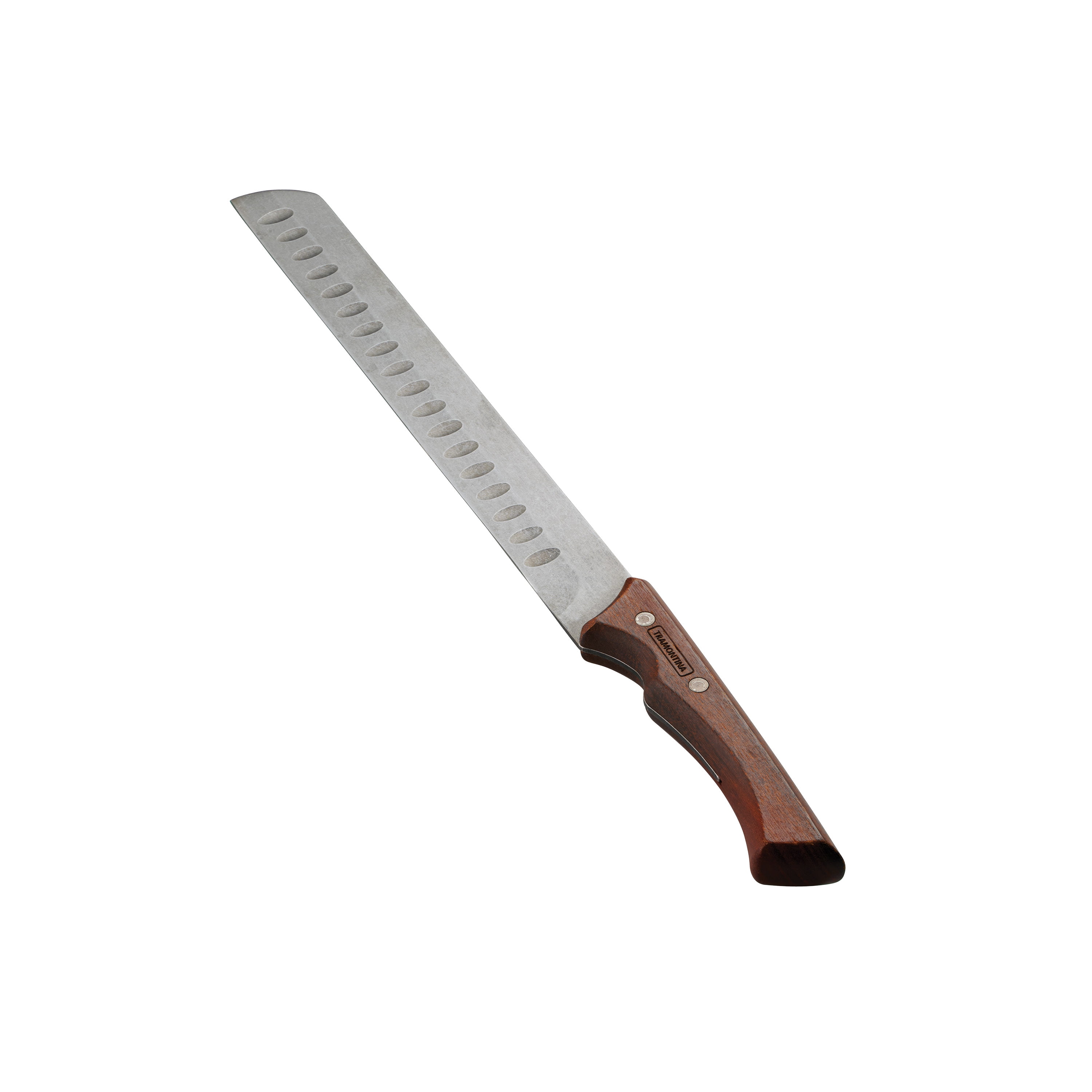 Tramontina Churrasco 4-Piece Grilling Knife Set with Hardwood Handles, High-Carbon Stainless Steel, Serrated Edge